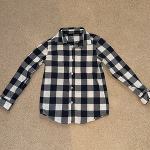 Cat & Jack Plaid Button Down